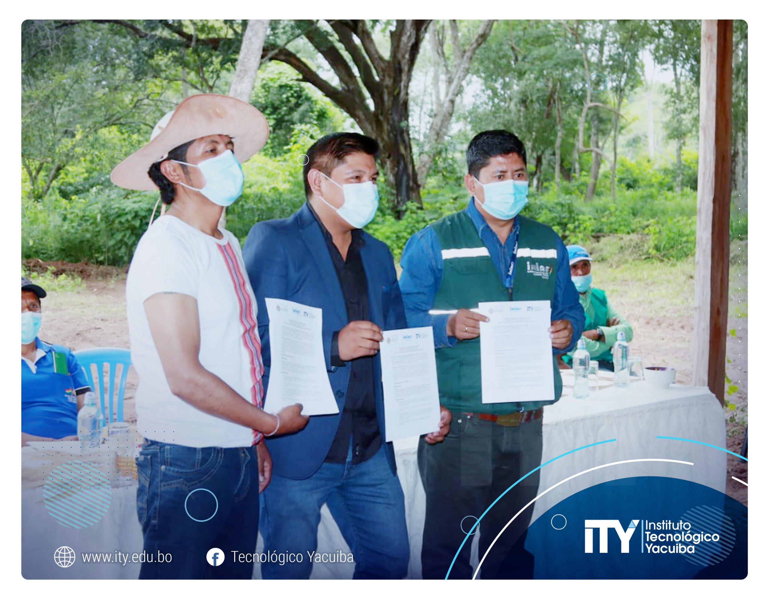 Firma de convenio con el Instituto Tecnológico Yacuiba (I.T.Y.) – Instituto Nacional de Innovación Agropecuaria y Forestal (INIAF).