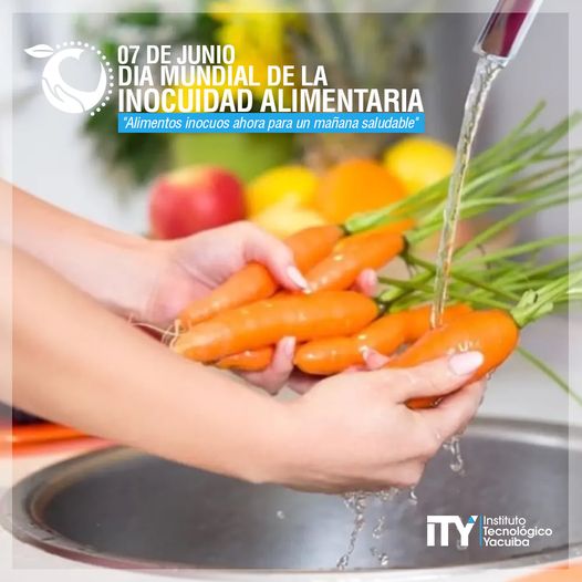 7 de Junio Día Mundial de la Inocuidad de los Alimentos