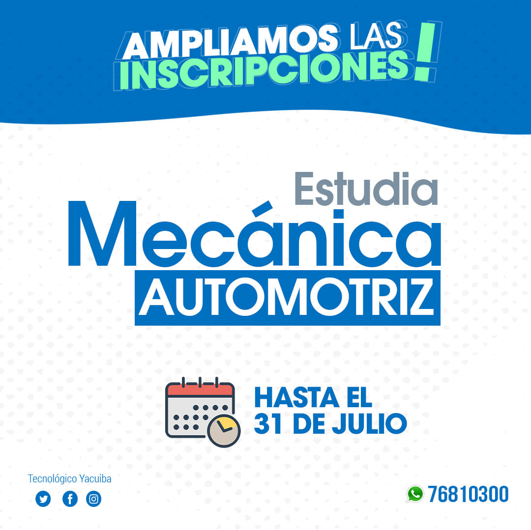 Ampliamos las inscripciones Ampliamos las inscripciones