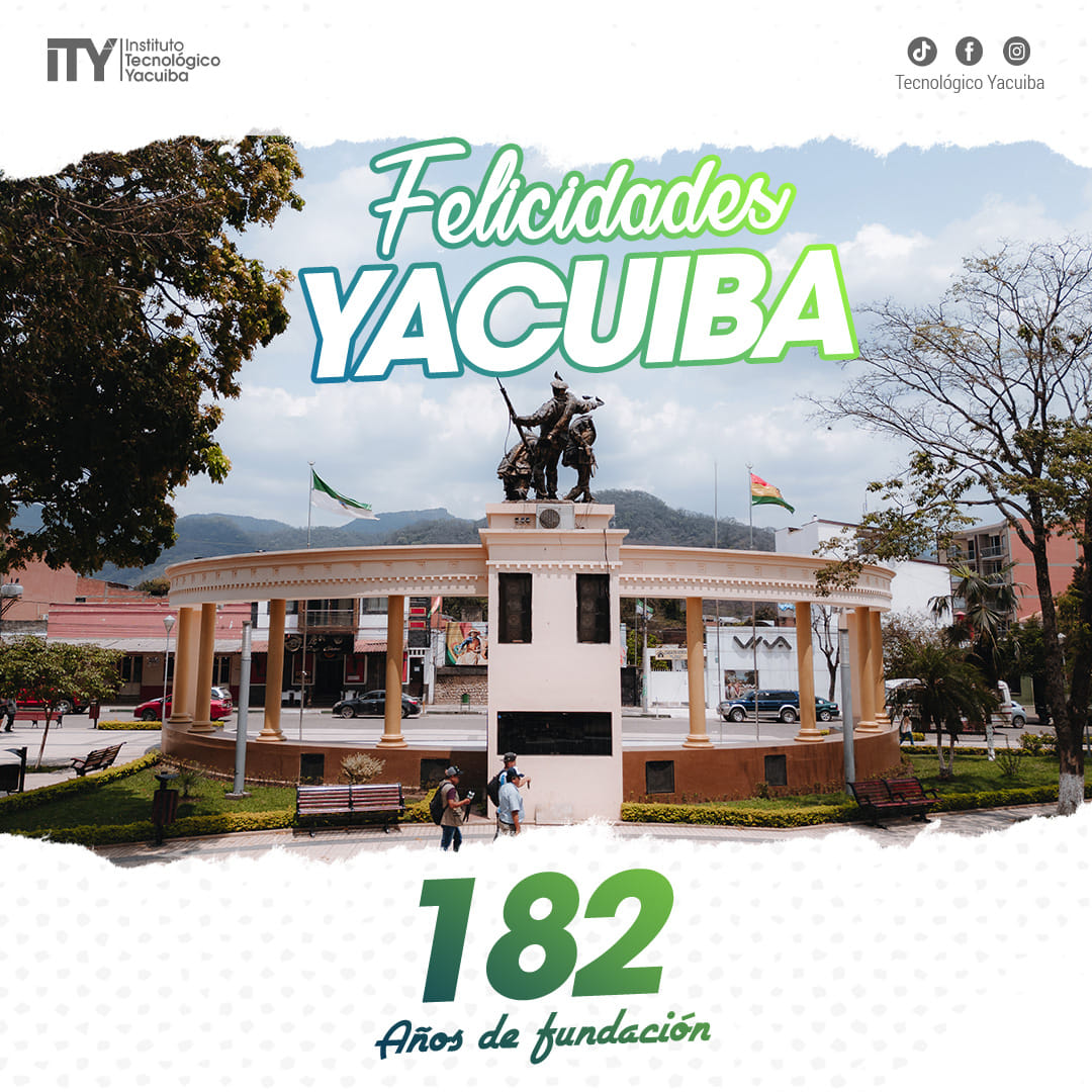 Felicidades por tus 182 años de fundación
