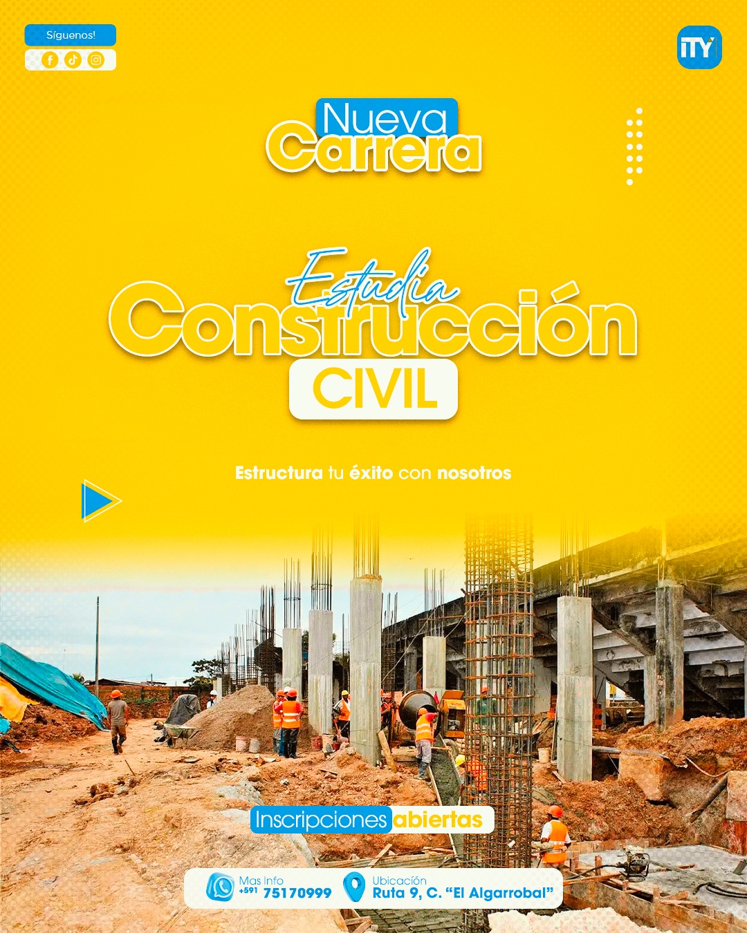 Carrera en Construcción Civil. Carrera en Construcción Civil.