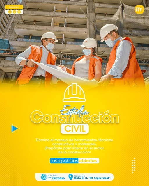 ¡Estudia Construcción Civil y lleva tus habilidades al siguiente nivel!