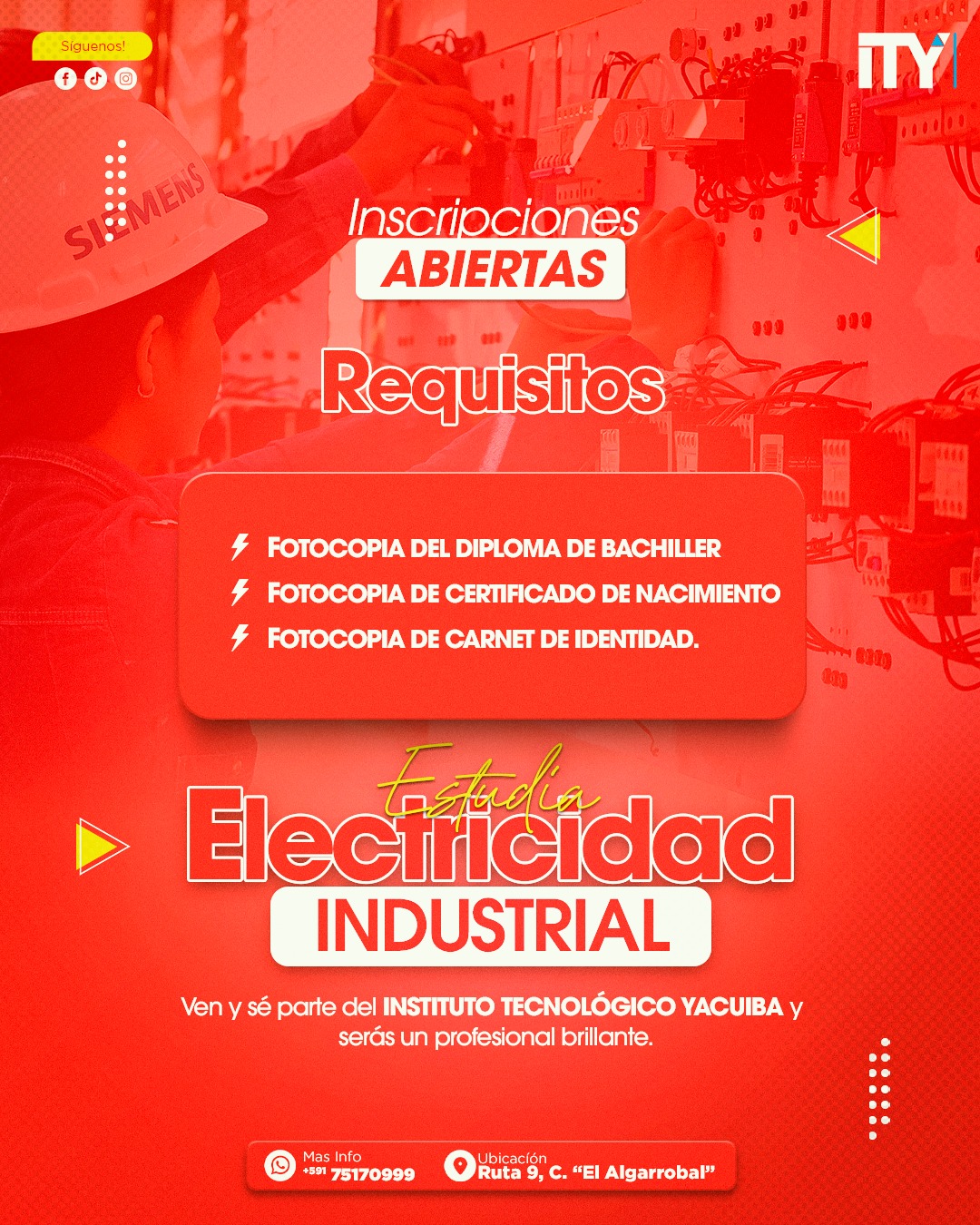 𝗣𝗼𝗿 𝗾𝘂é 𝗲𝘀𝘁𝘂𝗱𝗶𝗮𝗿 𝗘𝗹𝗲𝗰𝘁𝗿𝗶𝗰𝗶𝗱𝗮𝗱 𝗜𝗻𝗱𝘂𝘀𝘁𝗿𝗶𝗮𝗹
