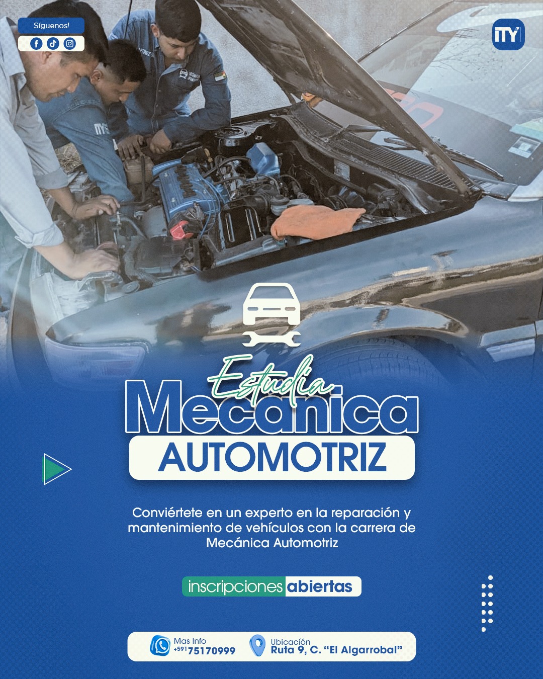 ¡Dale potencia a tu futuro con 𝗠𝗲𝗰á𝗻𝗶𝗰𝗮 𝗔𝘂𝘁𝗼𝗺𝗼𝘁𝗿𝗶𝘇!
