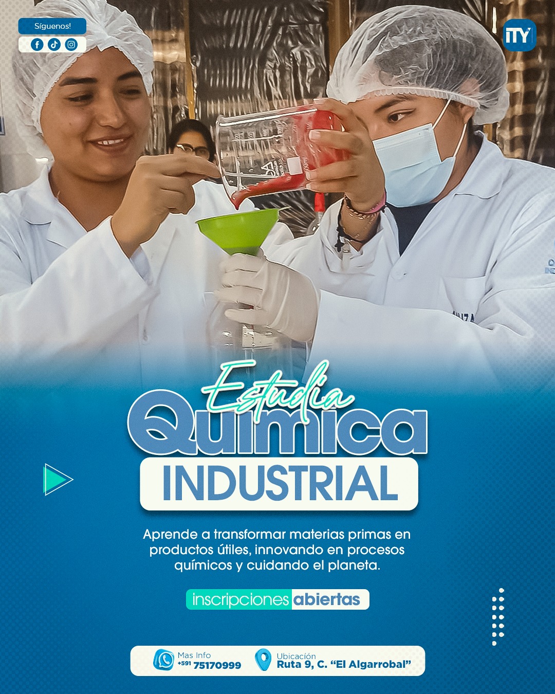 ¡Descubre el poder de la 𝗤𝘂í𝗺𝗶𝗰𝗮 𝗜𝗻𝗱𝘂𝘀𝘁𝗿𝗶𝗮𝗹!
